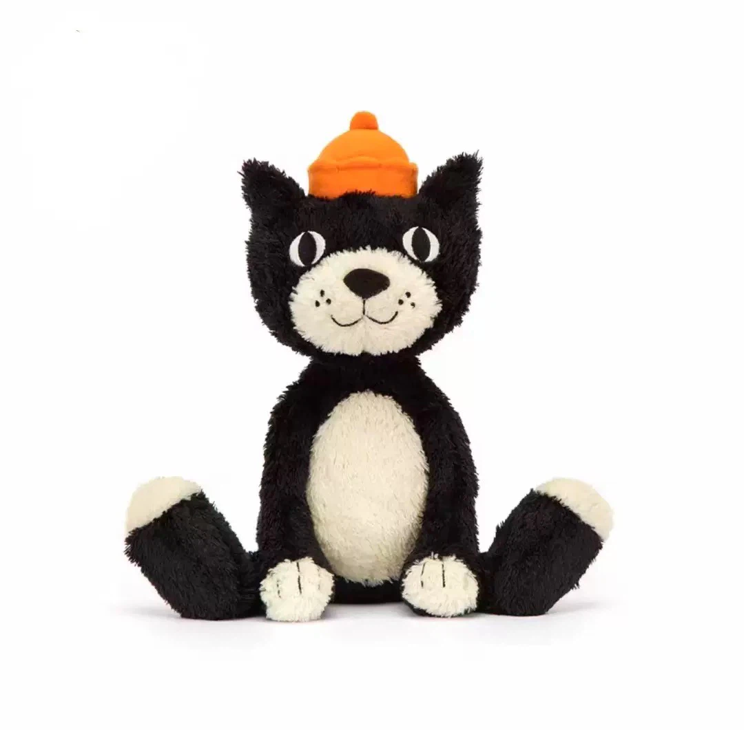 Jellycat Jack 25th Anniversary Soft Plush Stuffed Cat Toy 32cm`