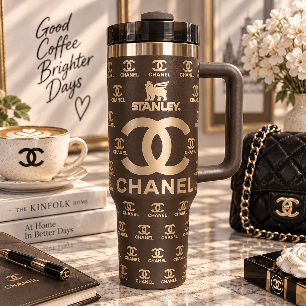 Monogram 40oz Travel Tumbler
