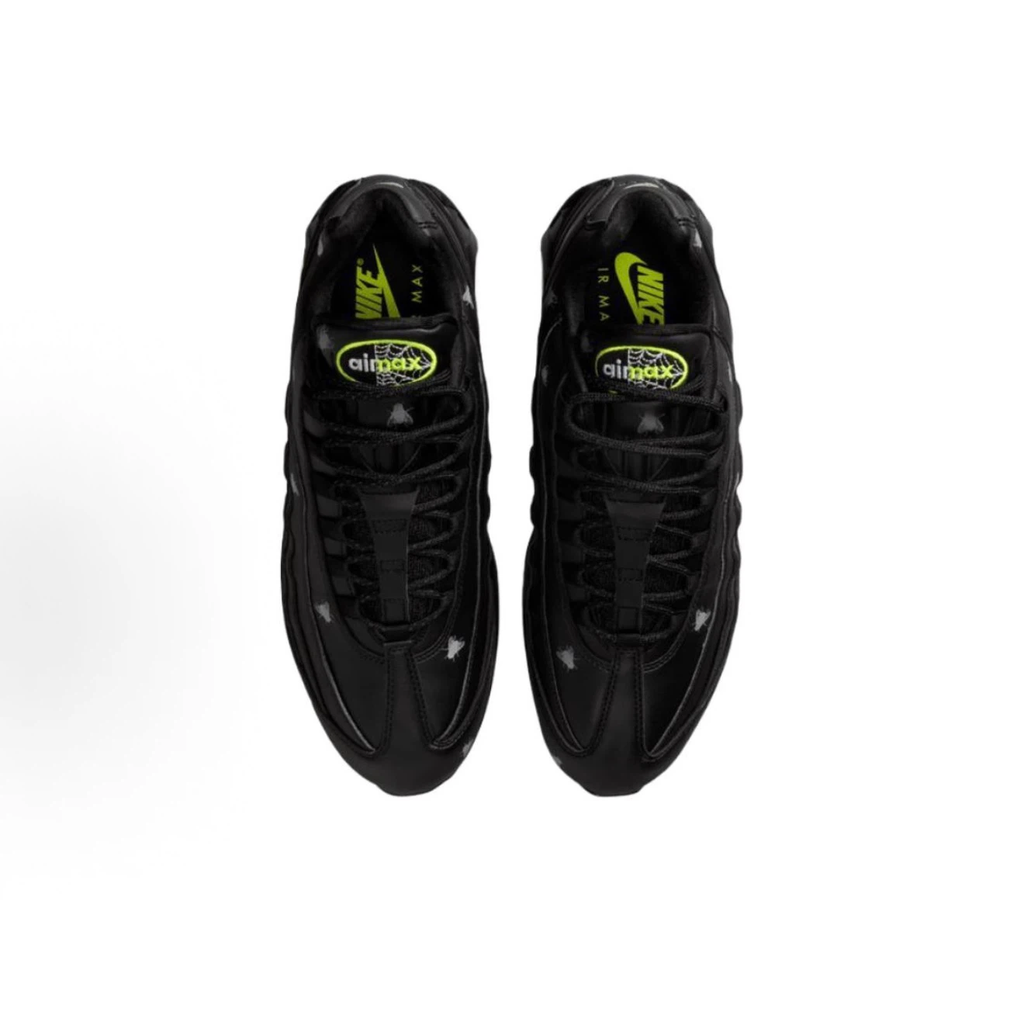 Nike Air Max 95 "Insect Print" Black Volt Sneakers, Men Halloween Limited Edition Shoes