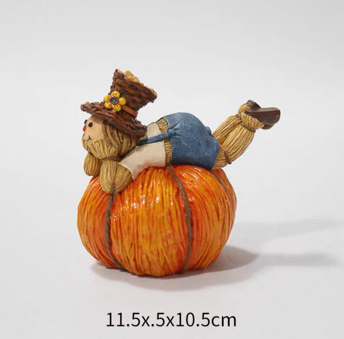 Harvest & Thanksgiving Table Decorations, Scarecrow Pumpkin Ornaments, Party Scene Decor, Window Display Photo Props, Holiday Gifts